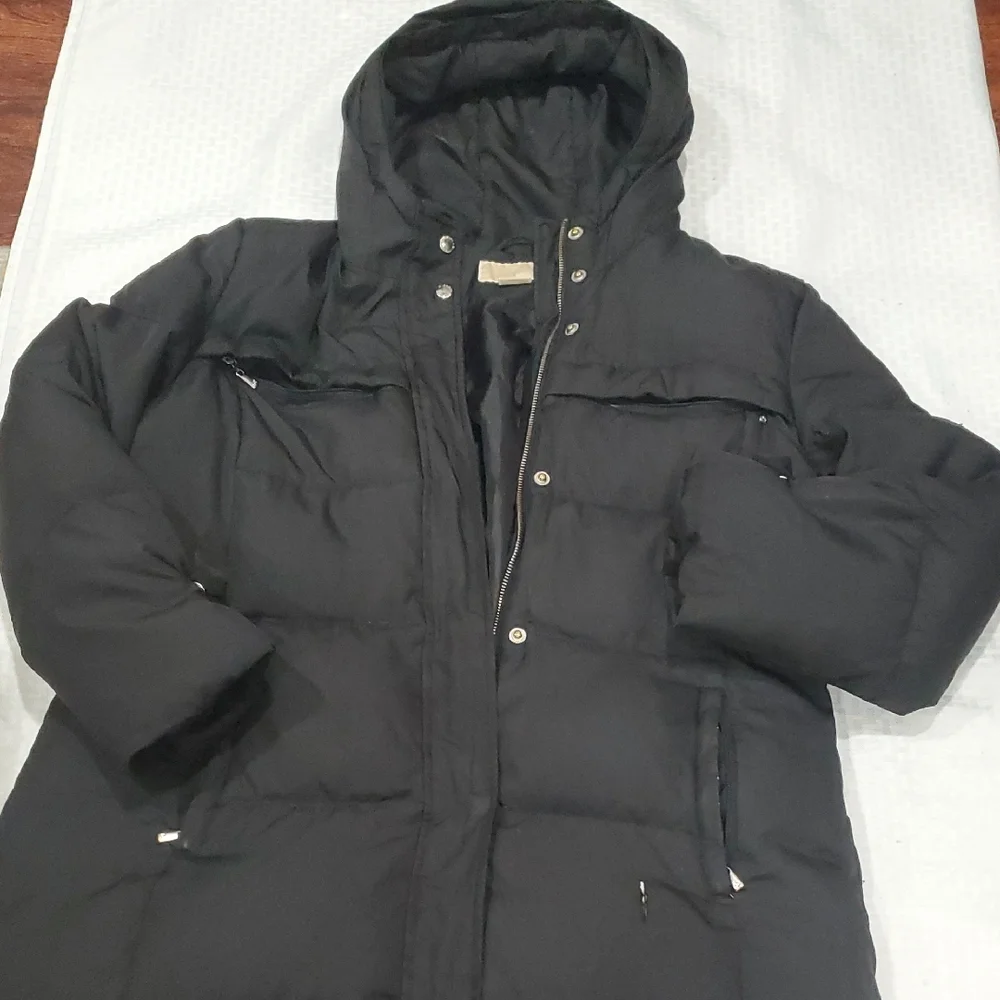 Flawed Michael Kors Long  Black Coat - Picture 13 of 17